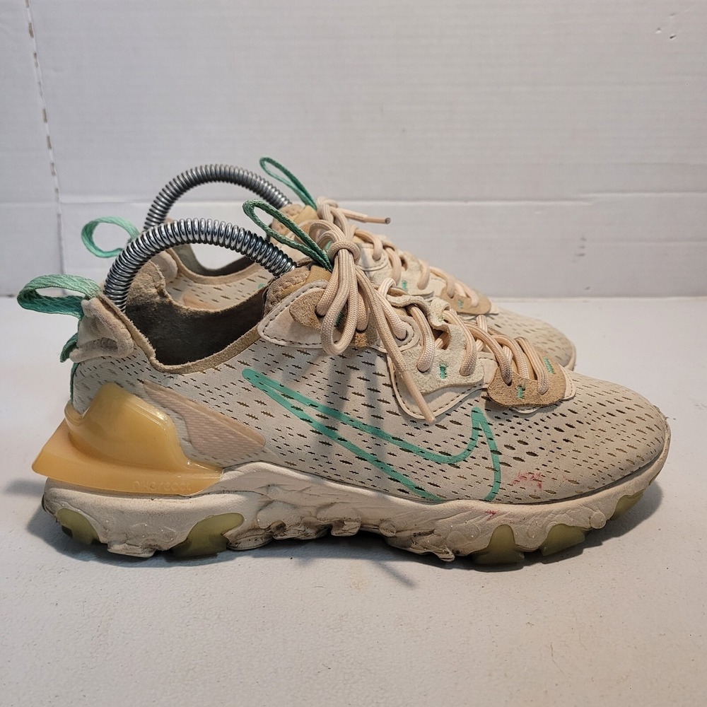 Nike Women's React Vision CI7523-201 Ivory Running Sneakers Size 7.5 - Picture 6 of 14